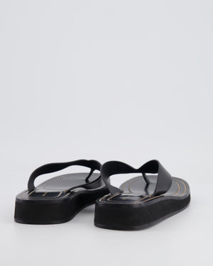 The Row Black Ginza Sandals Size EU 38 RRP £940