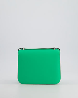 *RARE COLOUR* Hermès Constance III Mini Miroir 18cm Bag in Vert Comics Epsom Leather with Palladium Hardware