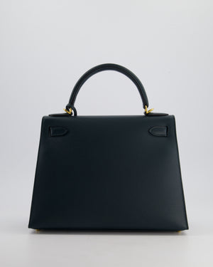 Hermès Kelly 28cm Bag in Vert Cypress Epsom Leather with Gold Hardware