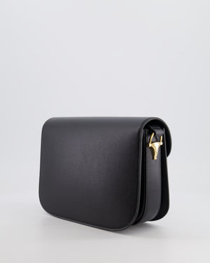 Gucci Horsebit 1955 Small Shoulder Bag in Black Calfskin Leather with Gold Hardware RRP £2,650