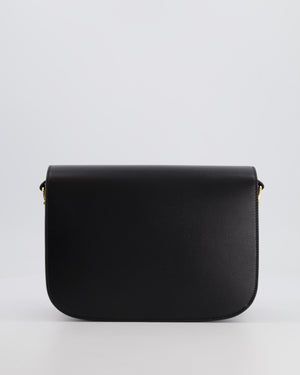 Gucci Horsebit 1955 Small Shoulder Bag in Black Calfskin Leather with Gold Hardware RRP £2,650