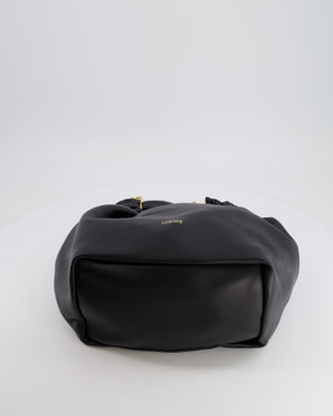 *HOT* Loewe Black Medium Squeeze Bag in Nappa Lambskin Leather and Gold Hardware RRP £3,650