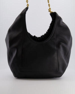 *HOT* Loewe Black Medium Squeeze Bag in Nappa Lambskin Leather and Gold Hardware RRP £3,650