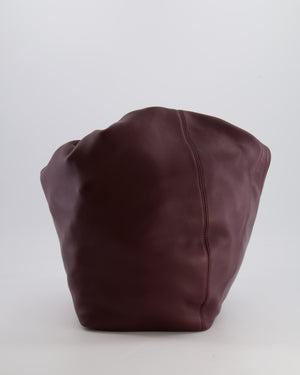 *HOT* Loewe Dark Burgundy Medium Squeeze Bag in Nappa Lambskin Leather and Gold Hardware RRP £3,650