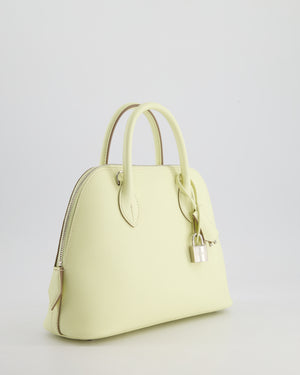 Hermès Bolide 25cm in Jaune Milton Epsom Leather with Palladium Hardware