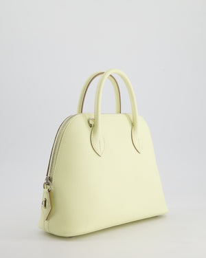 Hermès Bolide 25cm in Jaune Milton Epsom Leather with Palladium Hardware