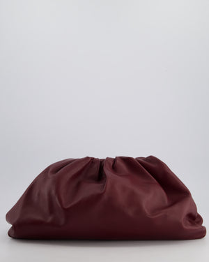 Bottega Veneta Burgundy Leather Large Pouch Bag