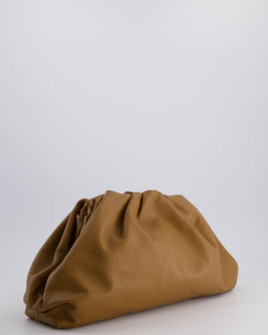 Bottega Veneta Tan Brown Leather Large Pouch Bag