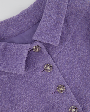 Chanel Lilac Jacket with Jewelled Buttons  FR 34 (UK 6)