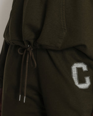 Celine Khaki C Logo Tracksuit Pants FR 38 (UK 10)