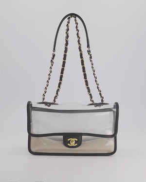 Chanel PVC Coco Sand Flap Bag