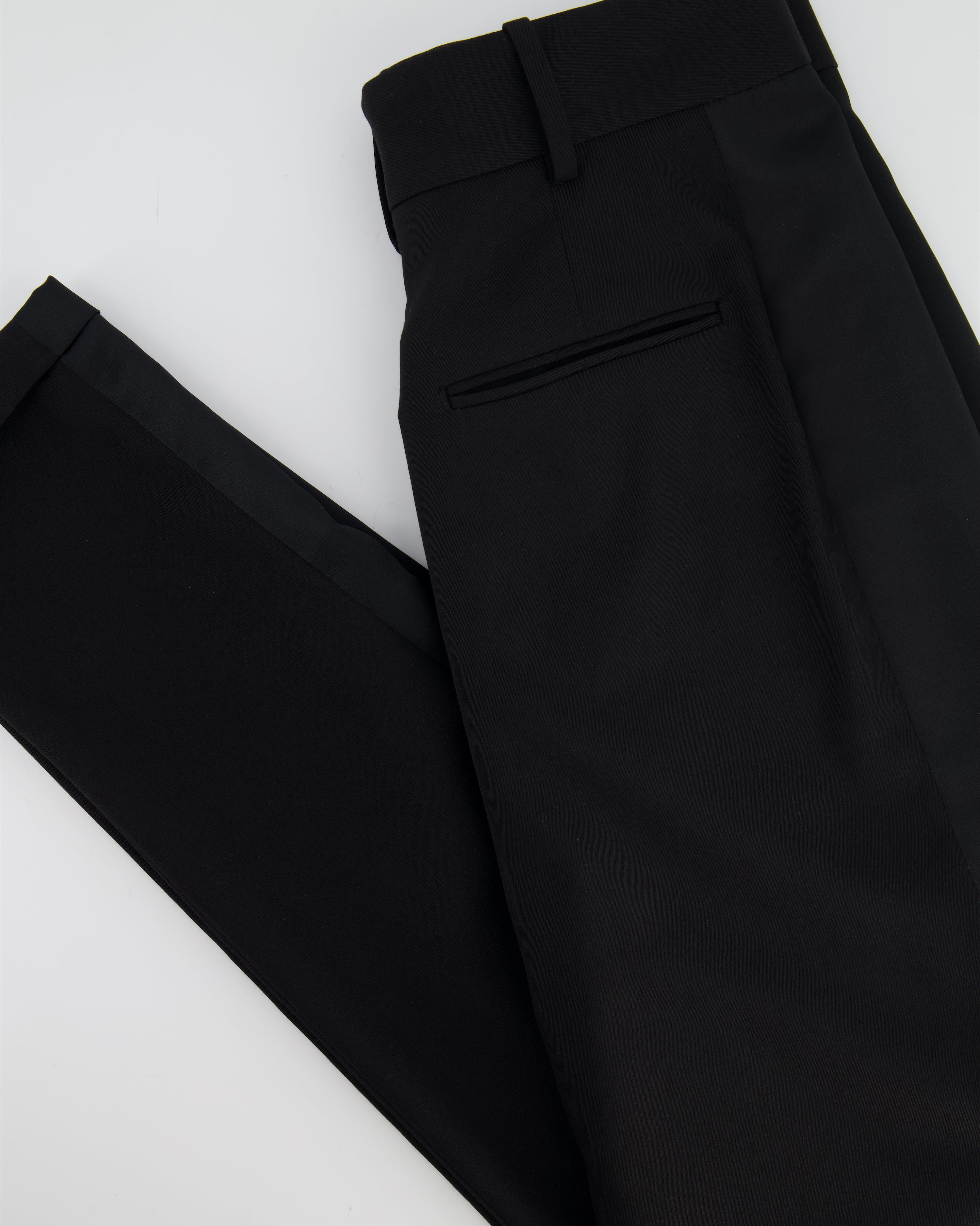 Zara Francoise Faux Leather Full Length Straight Leg Trousers Size Med –  Shop for Shelter