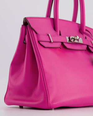Hermès Birkin 30 Epsom Leather PHW Pink ref.210866 - Joli Closet