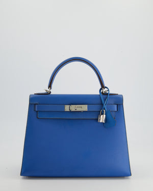 Hermès Kelly 25 Epsom Bleu Royal