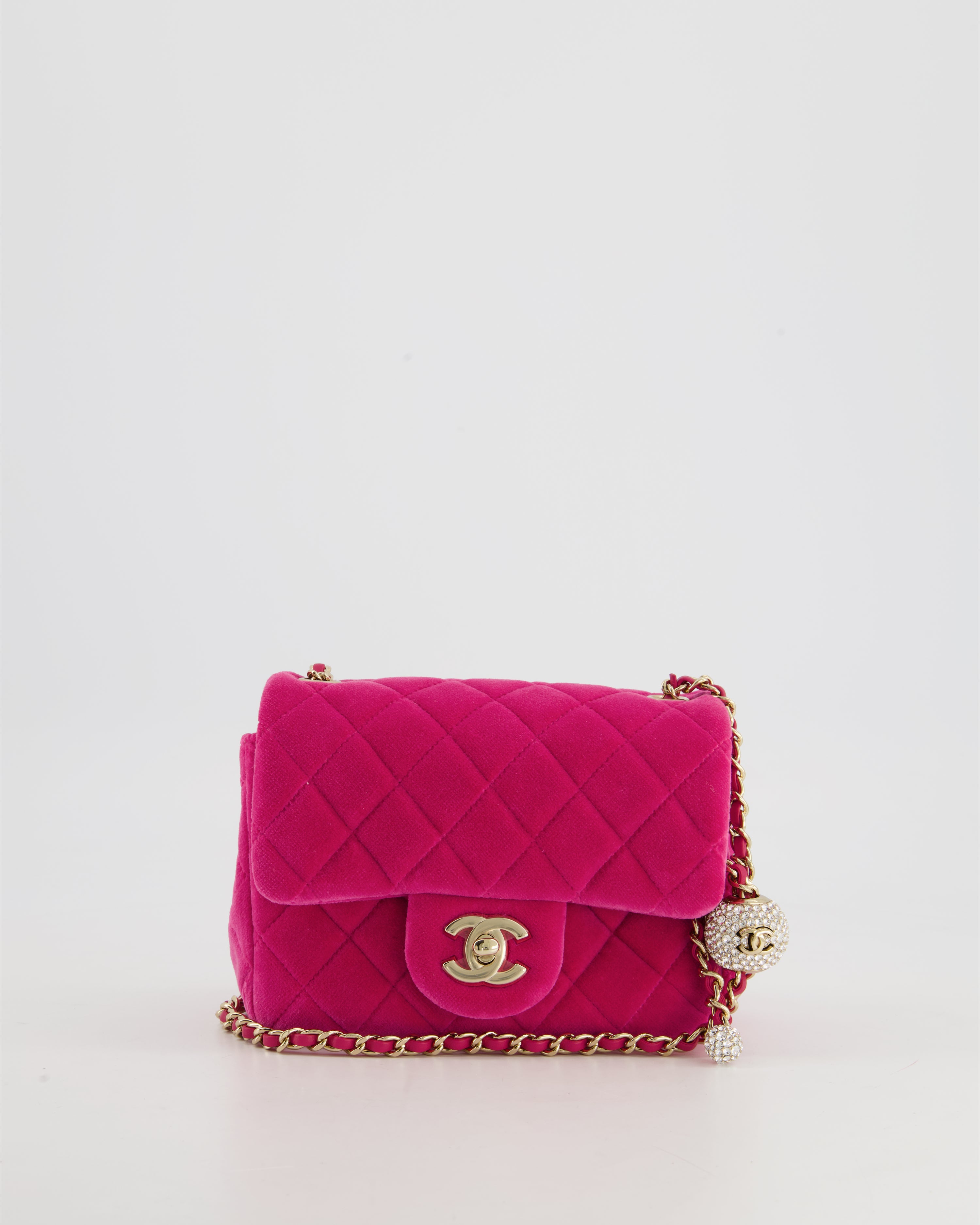 Chanel Pink Quilted Lambskin Pearl Crush Mini Vanity Case  myGemma  Item  125578