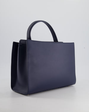 FIRE PRICE* Loro Piana Navy Tote Bag with Top Handle, Wool Stitching –  Sellier