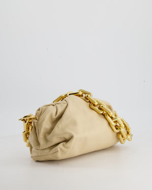 Bottega Veneta Porridge Chain Pouch Bag in Leather with Gold Hardware RRP £2840