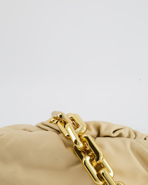 Bottega Veneta Porridge Chain Pouch Bag in Leather with Gold Hardware RRP £2840