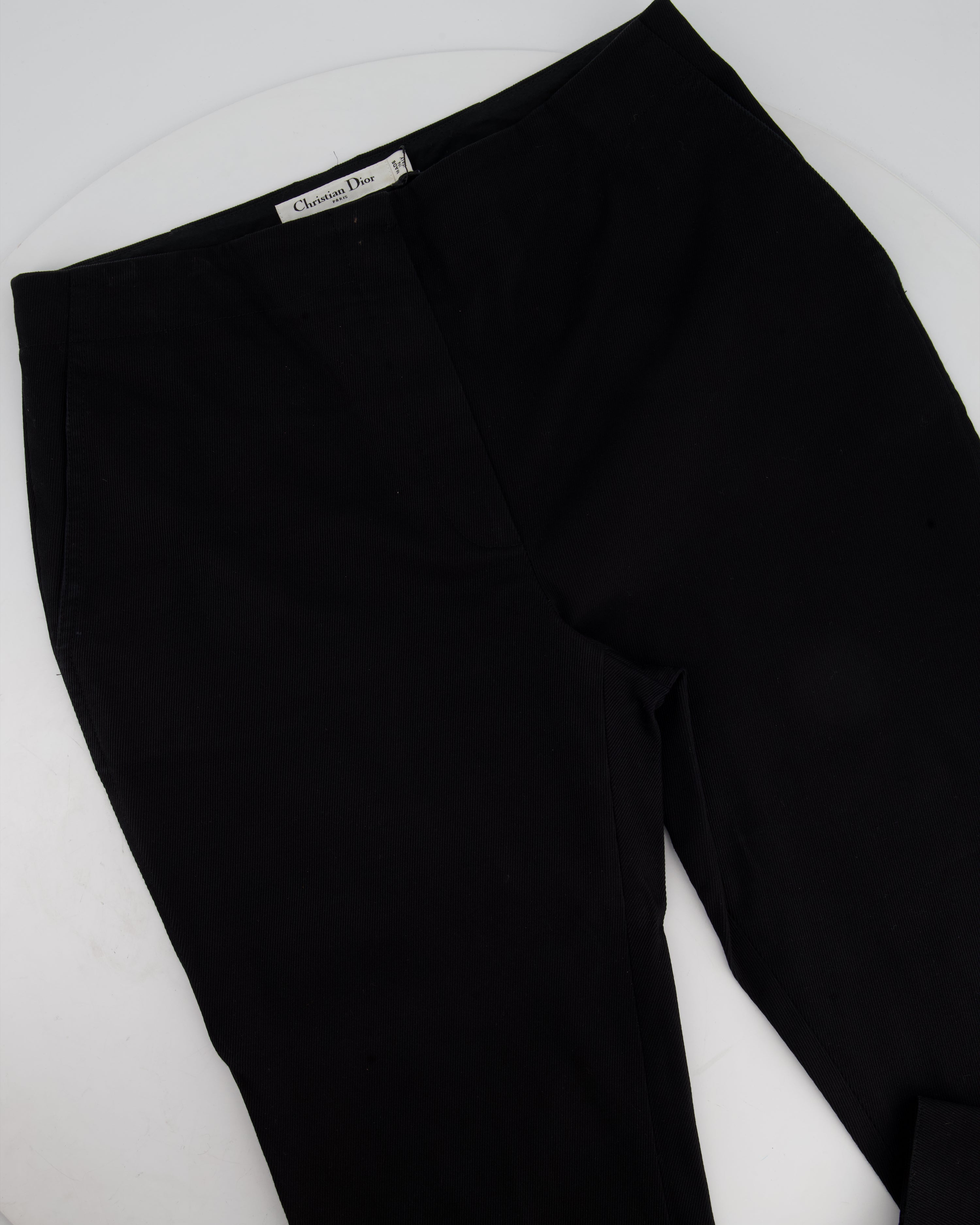 DIOR 1350$ Men's White Cotton Flat Front Trousers With Leg Strap | eBay