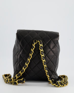 Leather backpack Chanel Black in Leather - 24969209