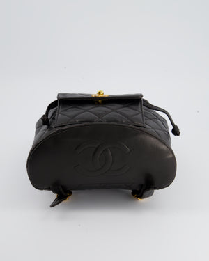 Chanel Vintage Black Duma Classic Backpack Bag Lambskin 24k GHW – Boutique  Patina