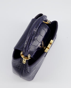 Louis Vuitton Crocodile Capucines Mini - Purple Mini Bags, Handbags -  LOU810078