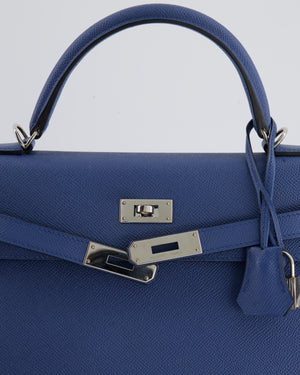 Hermès Blue Paon Epsom Kelly Sellier 32 QGB0H112BB001