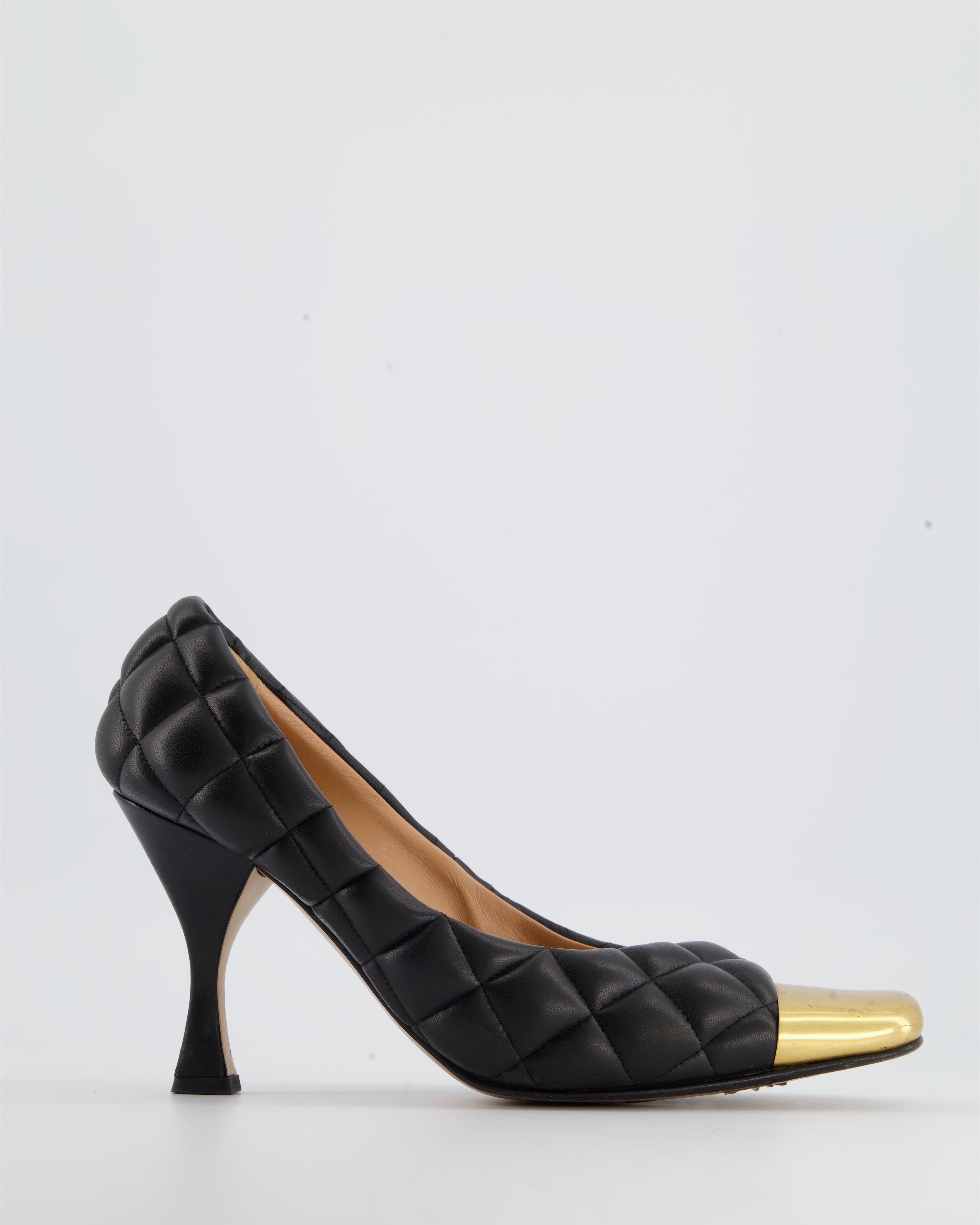 Bottega veneta square toe 2024 heels