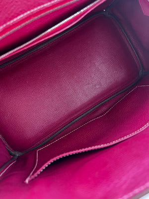 Hermes Birkin 30 Bag 5P Pink Epsom Palladium Hardware at 1stDibs