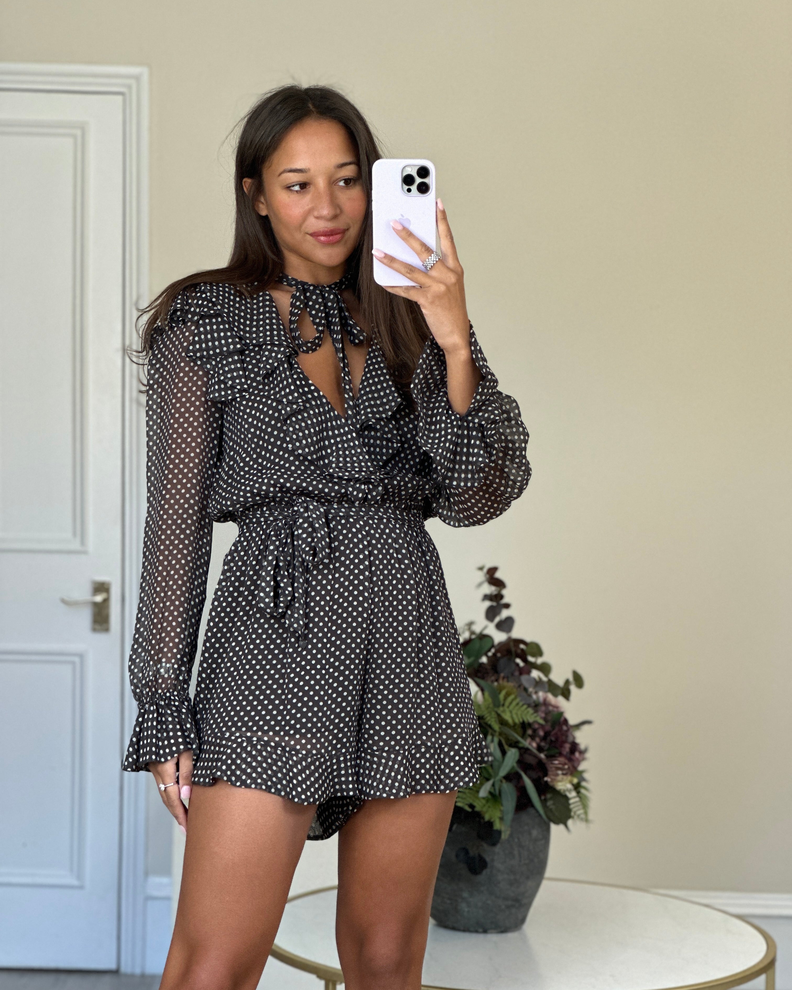 Zimmermann polka cheap dot playsuit