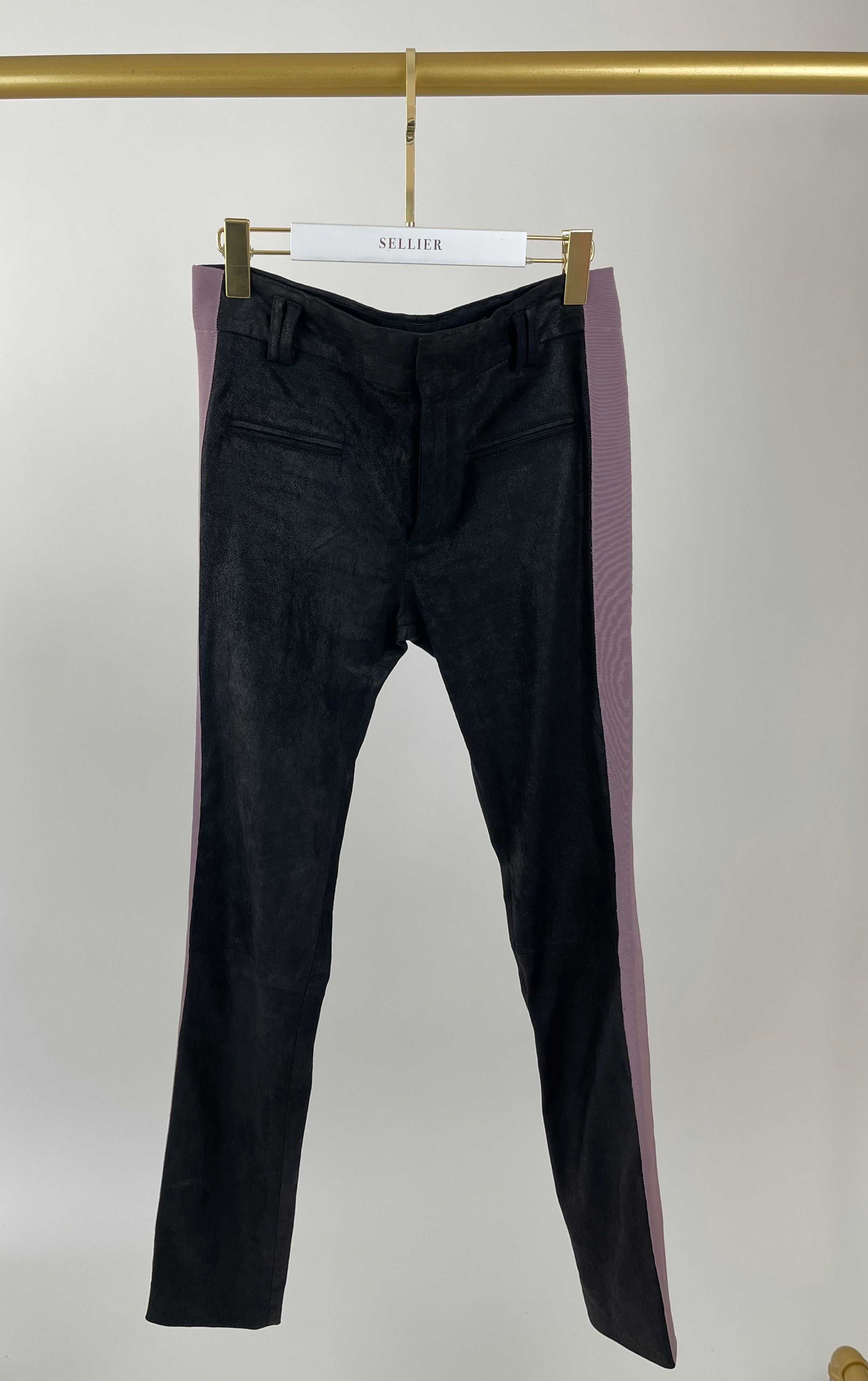 Haider Ackermann Black Moonshape Jogging Lounge Pants - Luxed