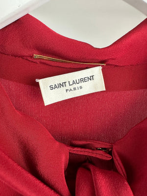 Silk shirt Louis Vuitton Red size 40 FR in Silk - 32019632